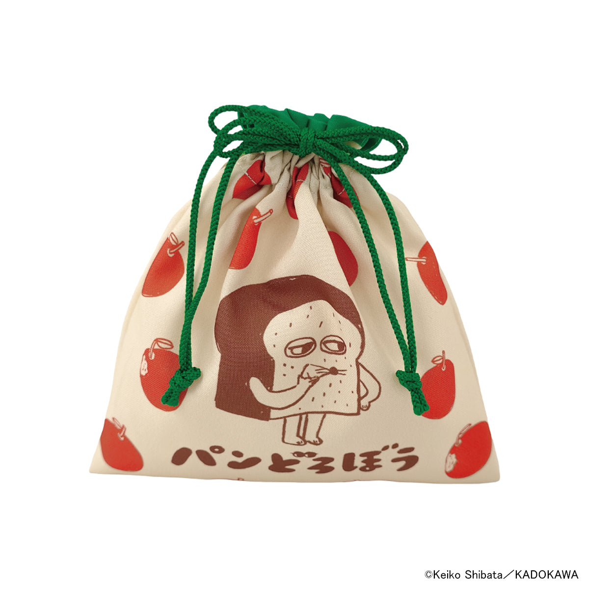 [現貨] パンどろぼう麵包小偷 POP-UP限定！索繩袋 （RED）SBB0150