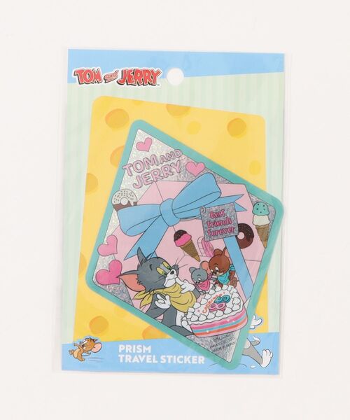 [現貨] Tom and Jerry 85周年限定-棱形閃閃大貼紙 STJ0231