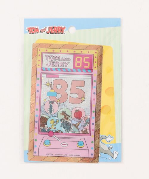 [現貨] Tom and Jerry 85周年限定-方形閃閃大貼紙 STJ0232