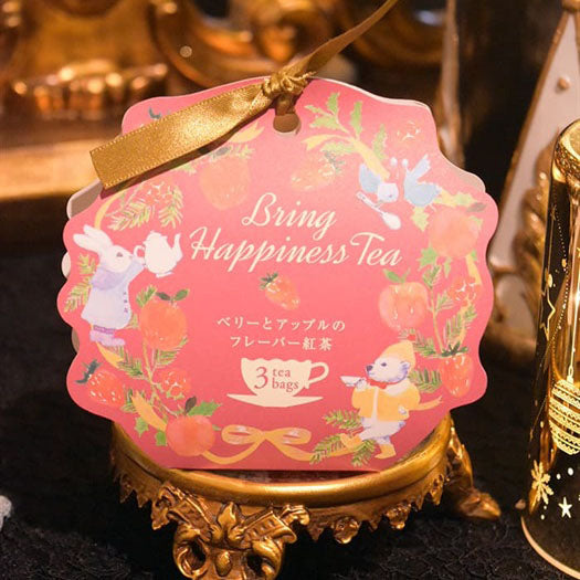 [現貨] Bring Happiness Tea- 莓果和蘋果風味紅茶 （含3個茶包） SF0115