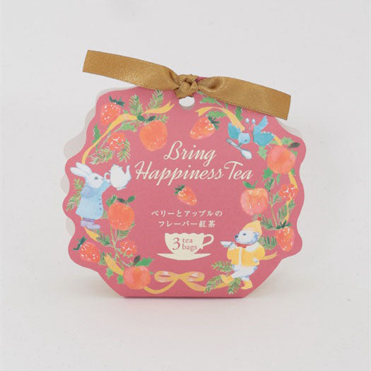 [現貨] Bring Happiness Tea- 莓果和蘋果風味紅茶 （含3個茶包） SF0115