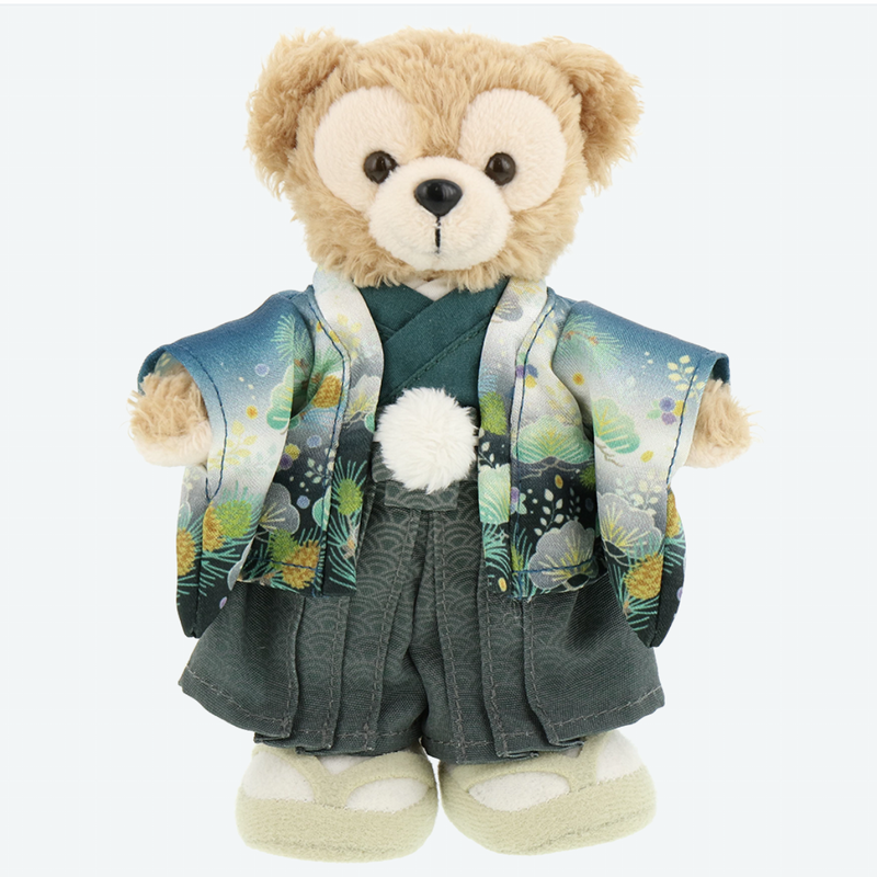 [現貨] 東京迪士尼海洋限定！2024新年特別版 限量版 Duffy & Gelatoni 和服公仔一套  SH0138