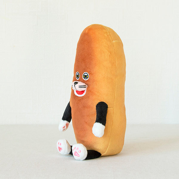 [In Stock] Pandoraboo Bread Thief ~ French Bread Cat Hand-held Plush Toy SBB0111