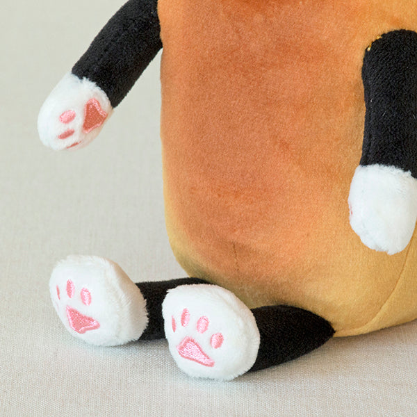 [In Stock] Pandoraboo Bread Thief ~ French Bread Cat Hand-held Plush Toy SBB0111