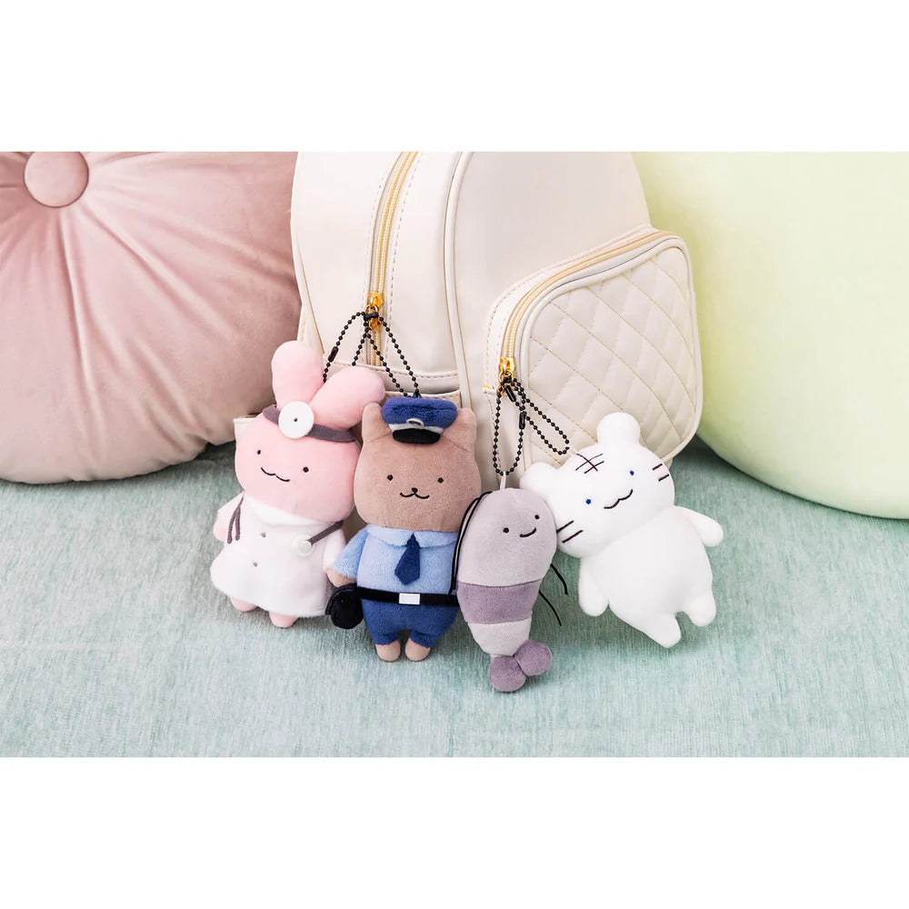 [Ready Stock] ホワイトタイガーとブラックタイガー (Little White Tiger and Black Tiger Shrimp) - Little White Tiger Charm Doll STE0001