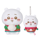 [現貨]ちいかわChiikawa-7-11聖誕一番賞～ A賞+D賞(ちいかわ 小可愛大公仔+掛件公仔)  SCH-KJ007