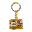 [現貨] ちいかわCHIIKAWA~地方限定！東京車站～金屬鎖匙扣（うさぎ 兔兔）SCH1169