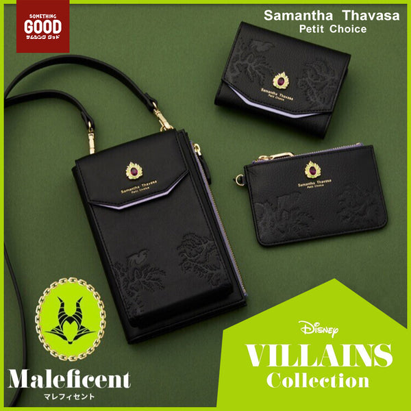 [預訂款] Samantha Thavasa Petit Choice X Disney Villains 聯乘 -睡美人-Maleficent黑魔后系列（全3款）SSG0100