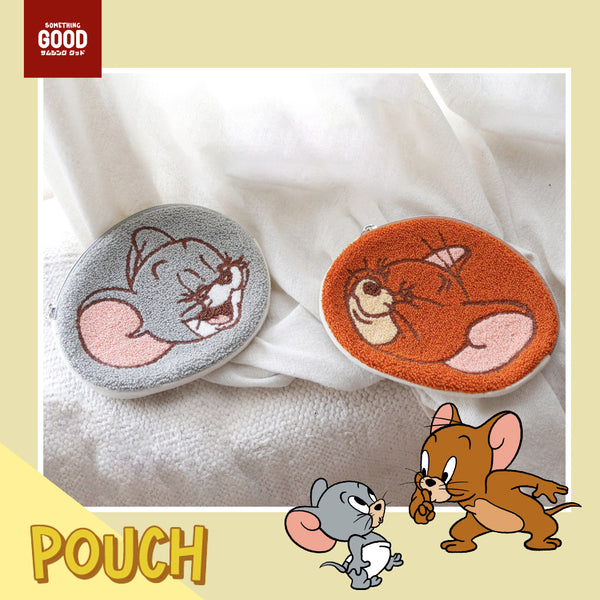 [現貨]Tom and Jerry -  Jerry/Tuffy 俄羅斯刺繡圖案小物袋 (全2款） STJ0121