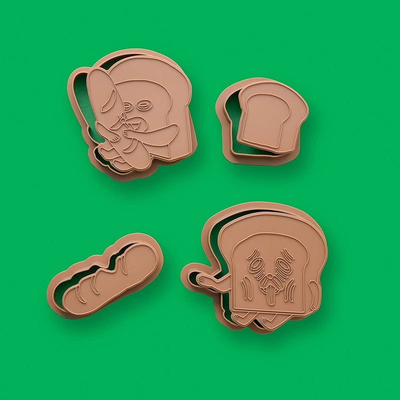 [現貨] パンどろぼう麵包小偷 【第六彈MOOK】附烘焙膜具一套4款  SBB0135