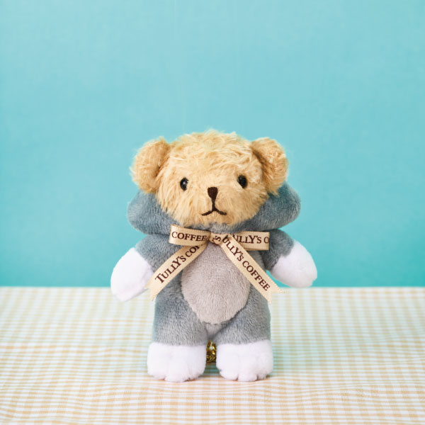 [現貨] Tom and Jerry X Tully's Coffee Tom衣裝熊仔掛件公仔  STJ0222