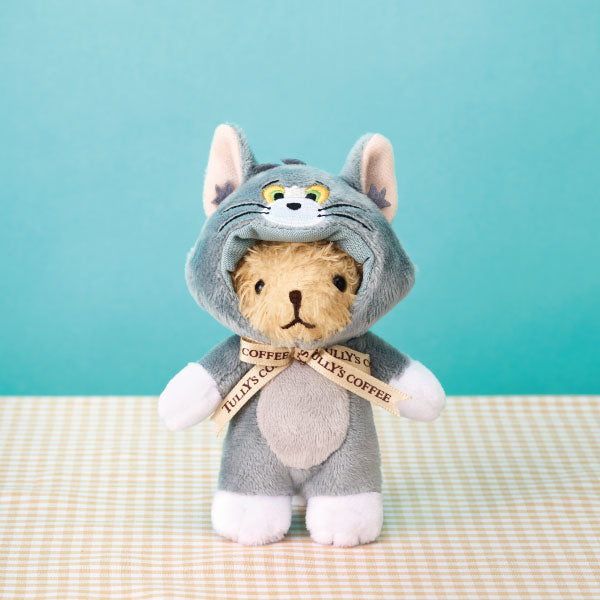 [現貨] Tom and Jerry X Tully's Coffee Tom衣裝熊仔掛件公仔  STJ0222