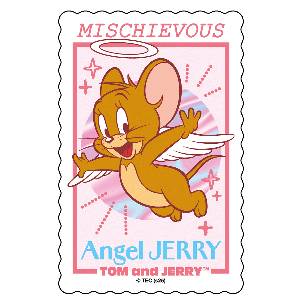 [現貨] Tom and Jerry 天使X惡魔系列-Jerry 變幻貼紙  STJ0234