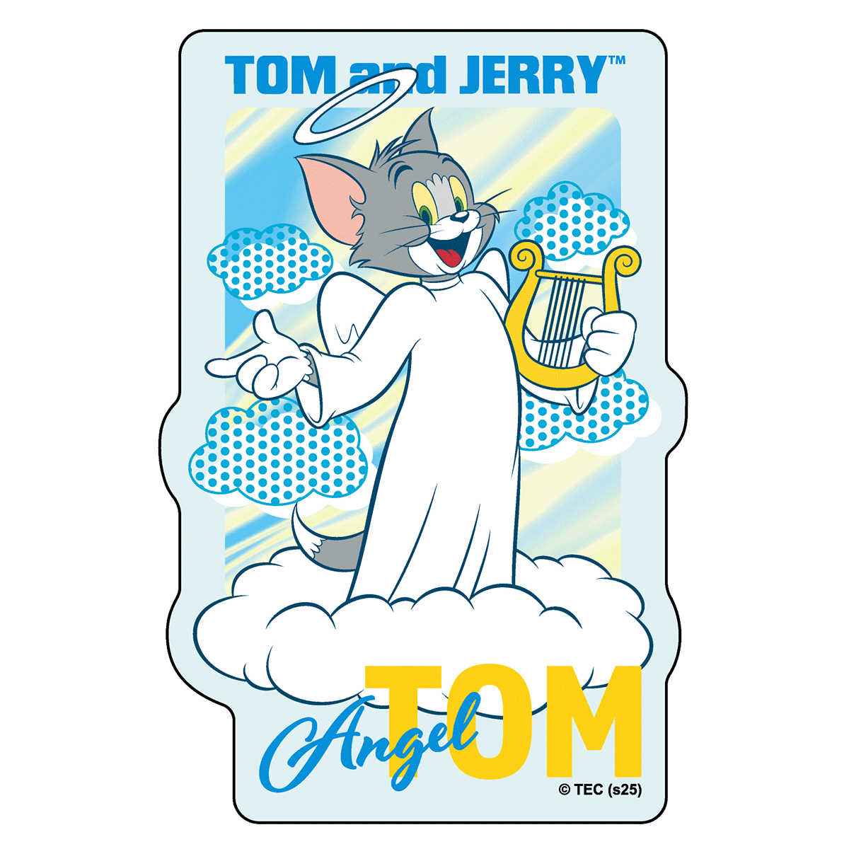[現貨] Tom and Jerry 天使X惡魔系列-Tom 變幻貼紙  STJ0233