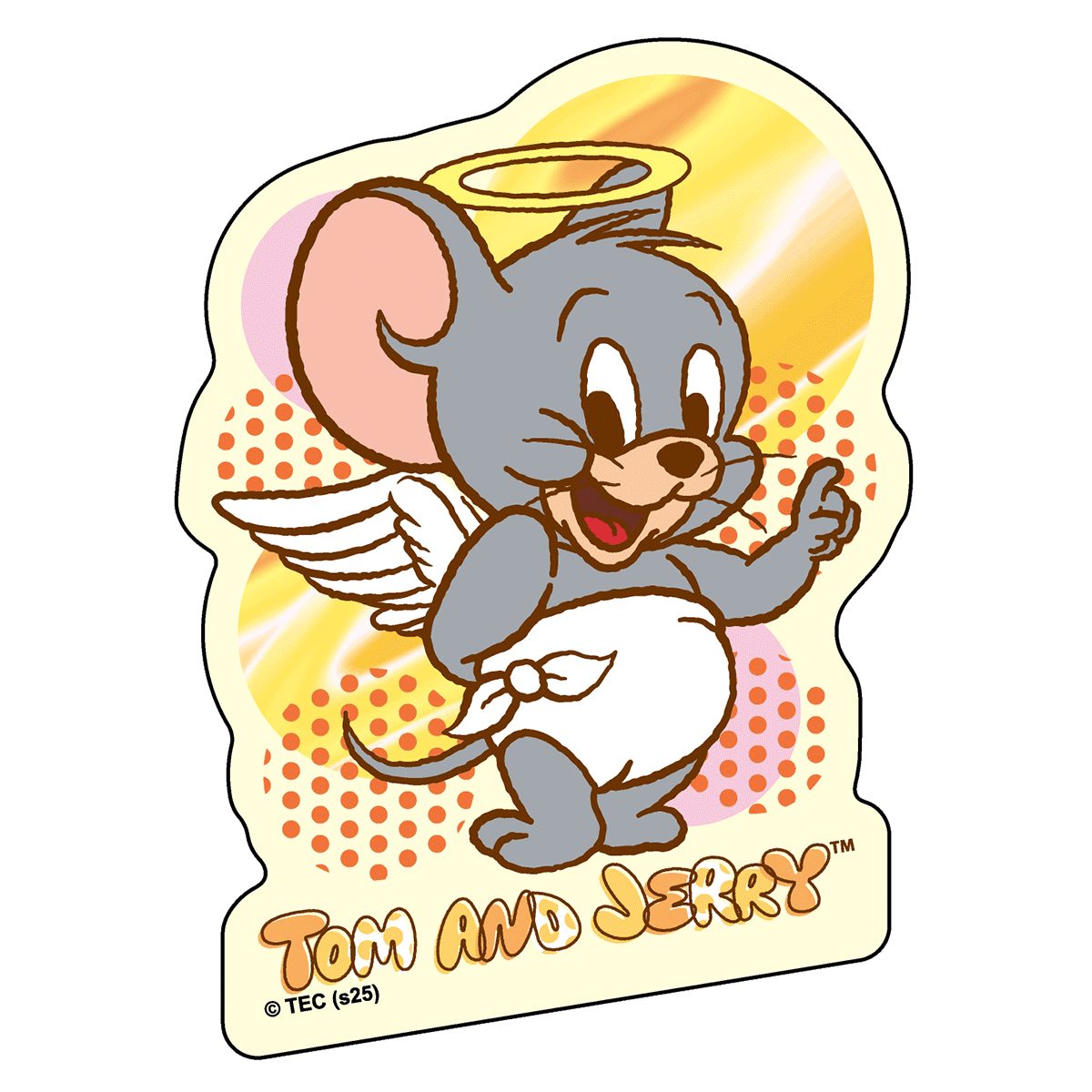 [現貨] Tom and Jerry 天使X惡魔系列-Tuffy 變幻貼紙  STJ0235