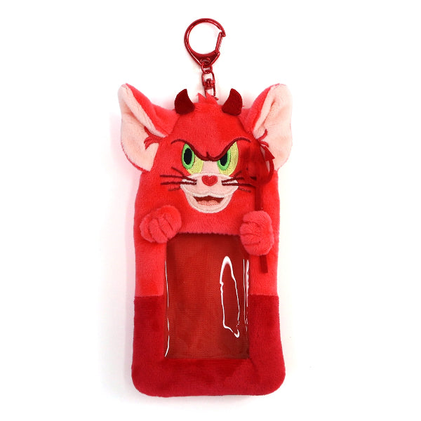 [現貨]Tom and Jerry ~天使X惡魔系列 - 惡魔Tom 毛毛卡袋 STJ0204