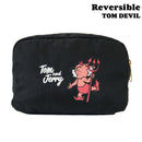 [現貨] Tom and Jerry ~天使X惡魔系列！黑白雙面小物袋 - Tom STJ0178