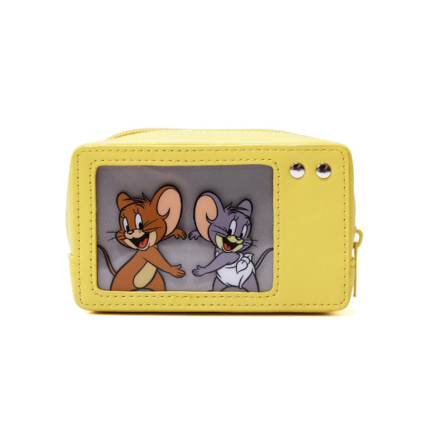 [準現貨][預5月中後到貨] Tom and Jerry ~渡假系列！相機造型小物袋 - 黃色 Jerry&Tuffy STJ0180