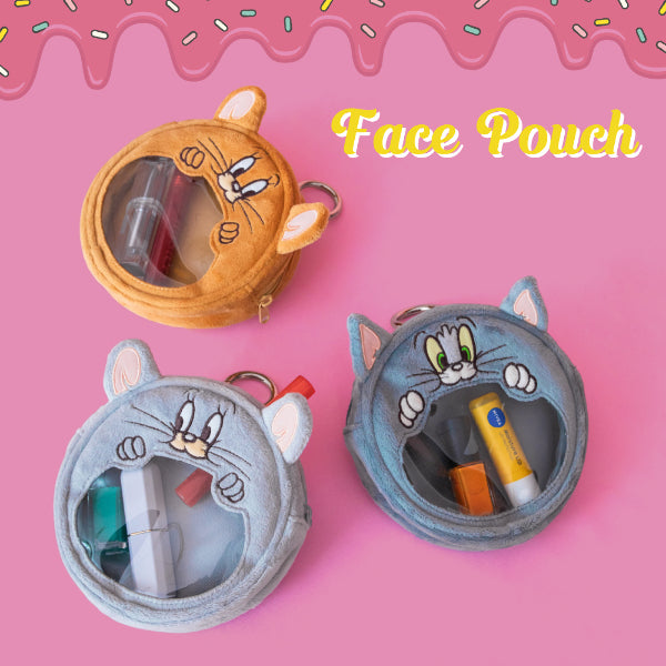 [現貨] Tom and Jerry - 大頭小物袋-Jerry  STJ0243