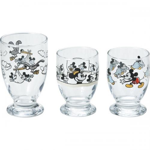 [現貨] Mickey's Nightmare 玻璃杯套裝 (3件裝）SH0100