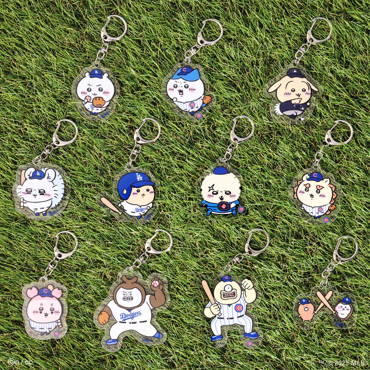 [現貨] ちいかわChiikawa X MLB TOKYO SERIES系列～ 掛件鎖匙扣 ⑨カブトムシ 獨角仙（大） SCH1108
