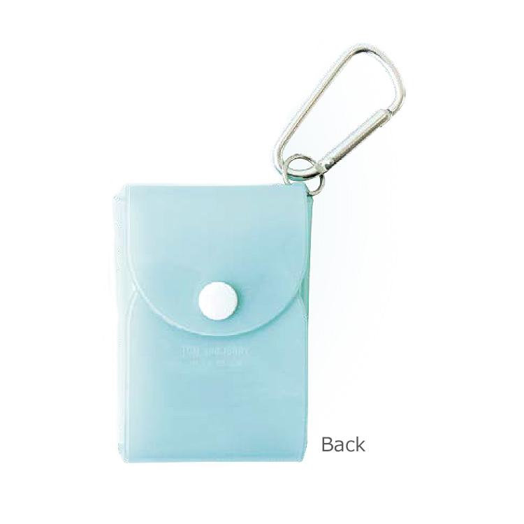 [現貨]Tom and Jerry～ Jerry And Tuffy 淺藍色心心小物袋 STJ0217