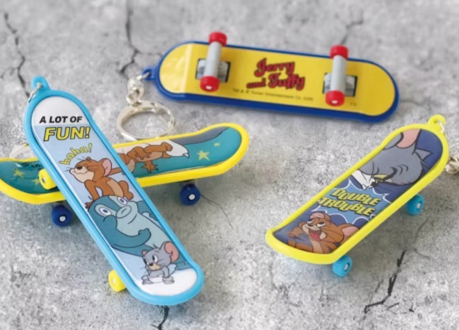 [現貨] Tom and Jerry - 滑板鎖匙扣-Tom and Jerry STJ0276