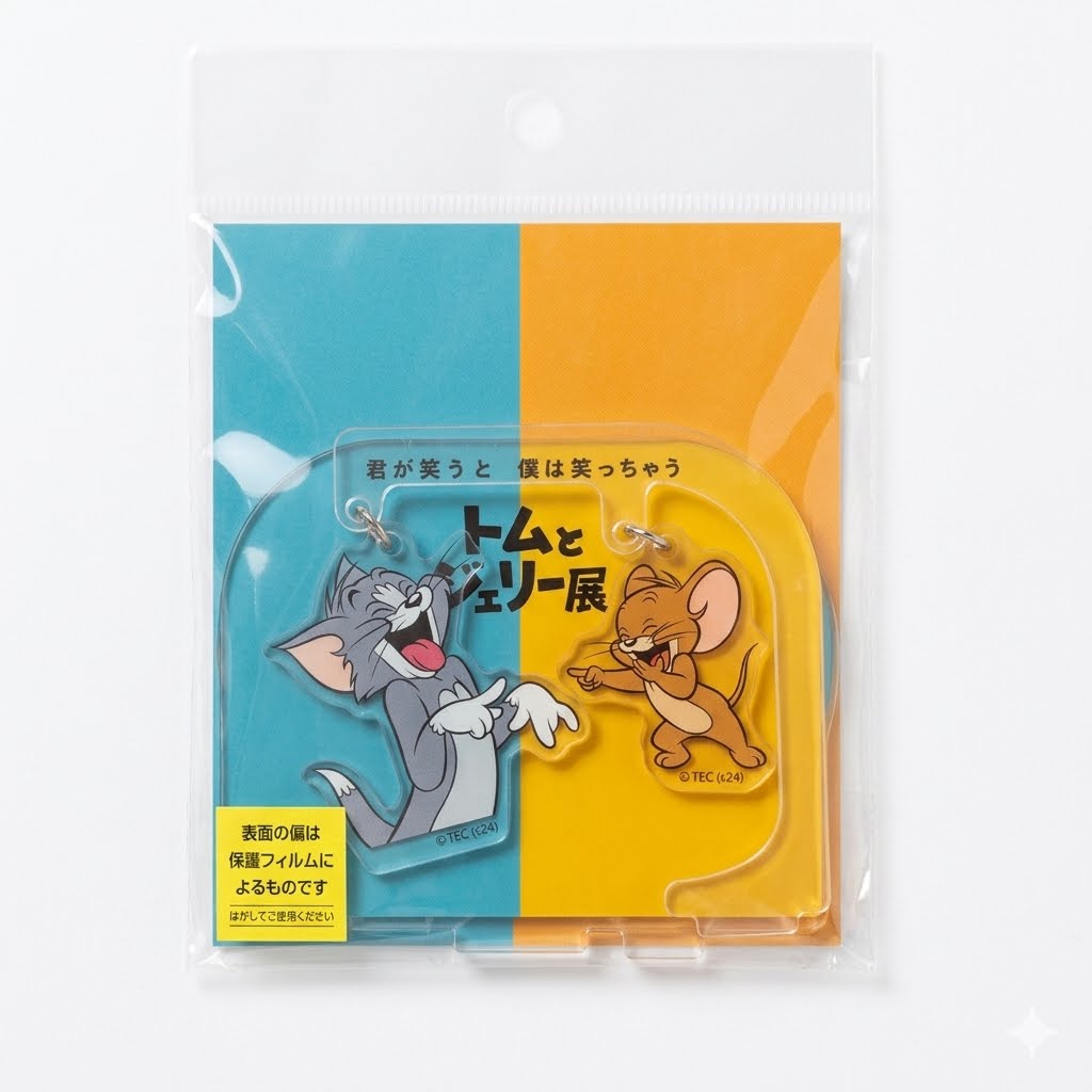 [現貨] Tom and Jerry - 85週年紀念Tom and Jerry日本展限定！立體立牌 STJ0264