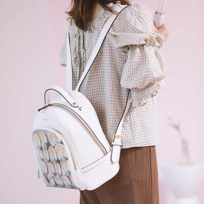 ita backpack mini Subculture Bag Plaid Star Large Capacity Ita Up to 130cmMaterial Pink Ita Backpack Sugar