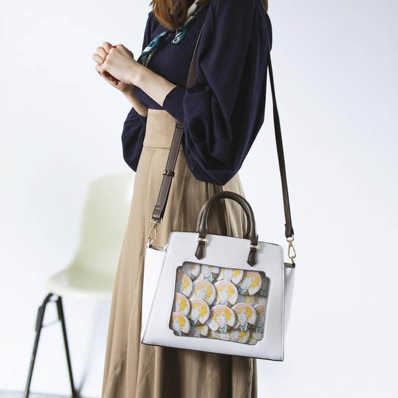 [預訂款]  & chouette 推活！2Ways 撞色雙面痛包 OL痛包 學生痛包 （全4色）SNC0003