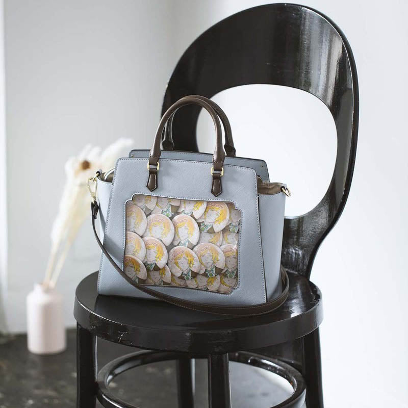 [預訂款]  & chouette 推活！2Ways 撞色雙面痛包 OL痛包 學生痛包 （全4色）SNC0003