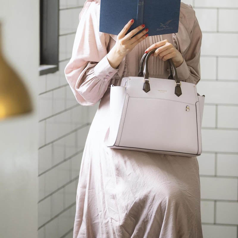 [預訂款]  & chouette 推活！2Ways 撞色雙面痛包 OL痛包 學生痛包 （全4色）SNC0003