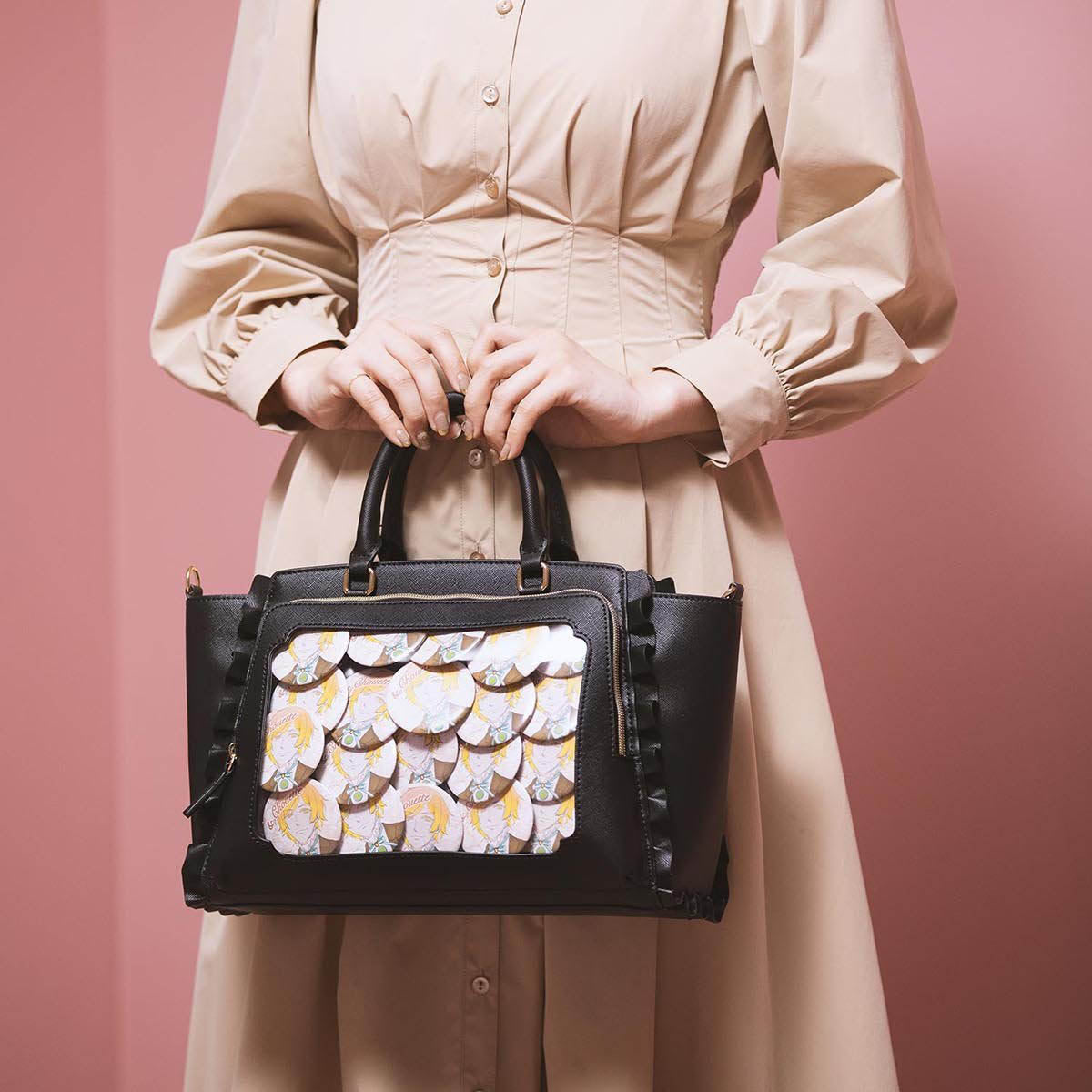 [預訂款]  & chouette 推活！2Ways 雙面痛包 OL痛包 學生痛包 (全10色）SNC0002