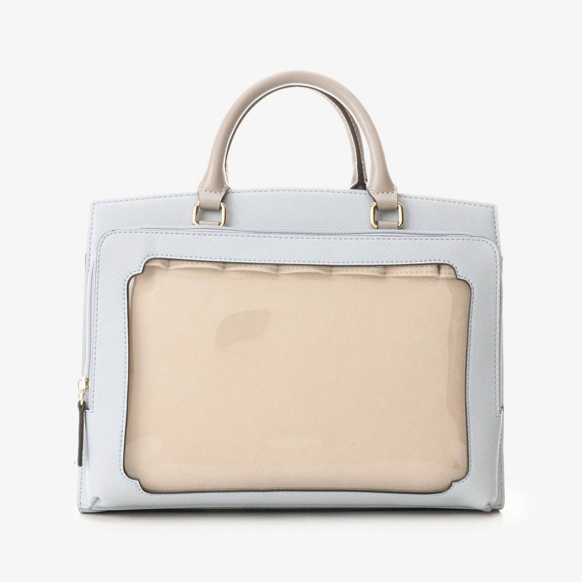 [預訂款] & chouette 推活！2Ways 撞色雙面心心帶痛包 OL痛包 學生痛包 （全4色）SNC0005