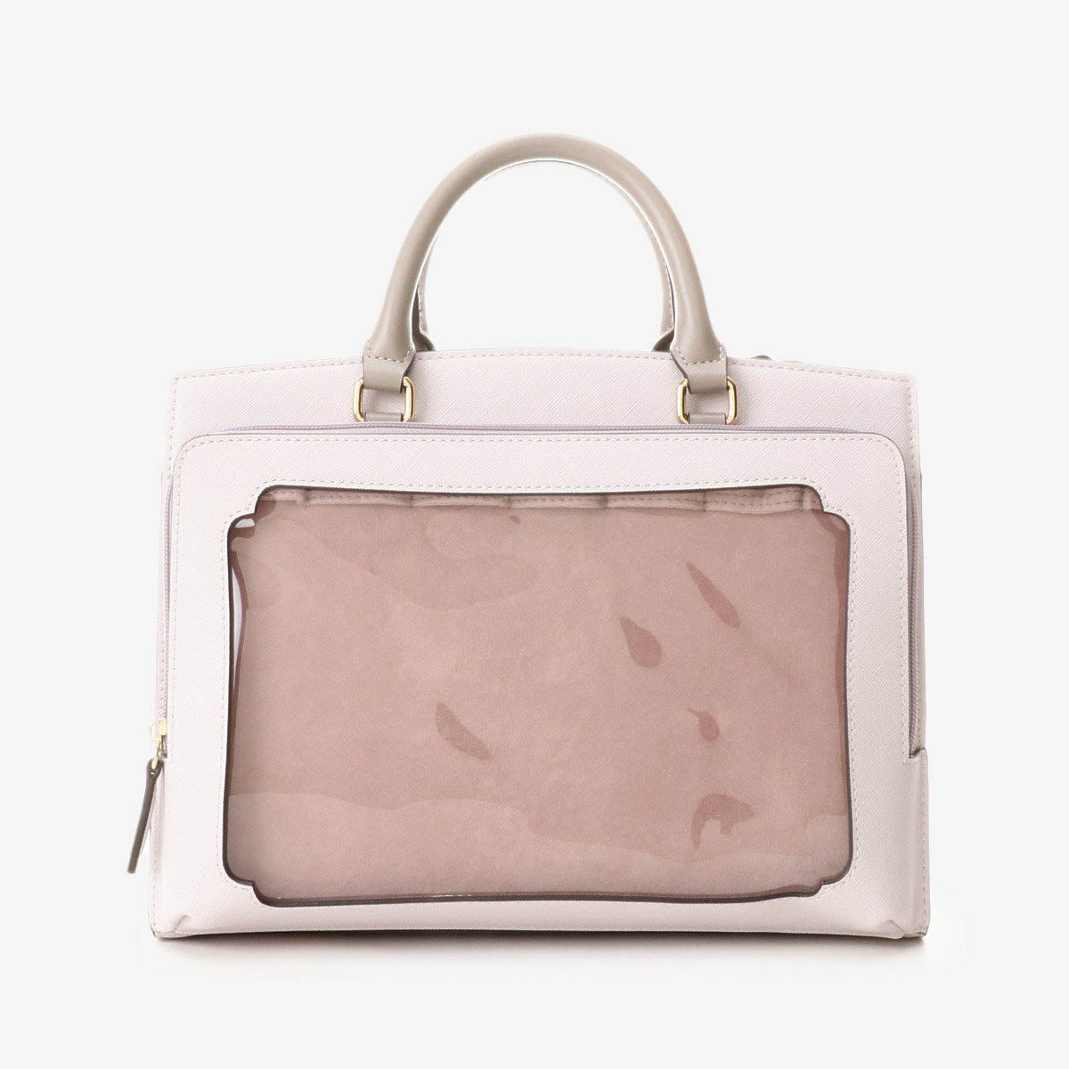 [預訂款] & chouette 推活！2Ways 撞色雙面心心帶痛包 OL痛包 學生痛包 （全4色）SNC0005