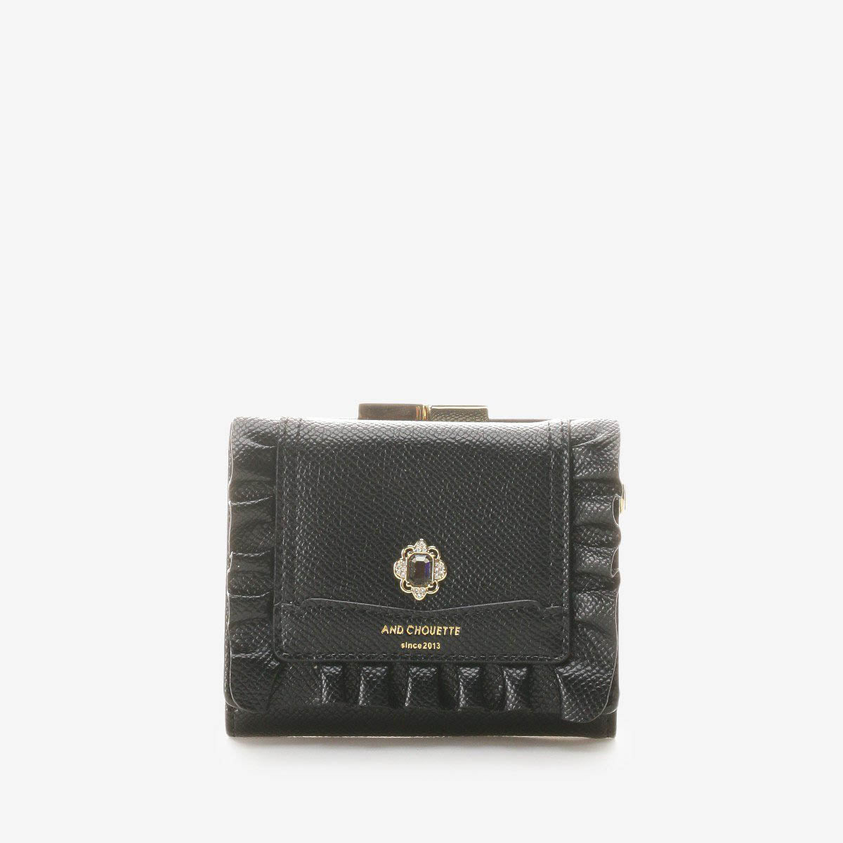 [Pre-order Item] &amp; Chouette Special Offer! Ruffled Jewelry Trifold Wallet (6 Colors Available) SNC0006