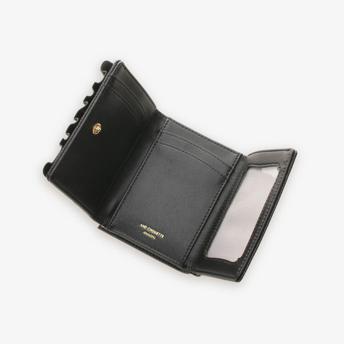 [Pre-order Item] &amp; Chouette Special Offer! Ruffled Jewelry Trifold Wallet (6 Colors Available) SNC0006