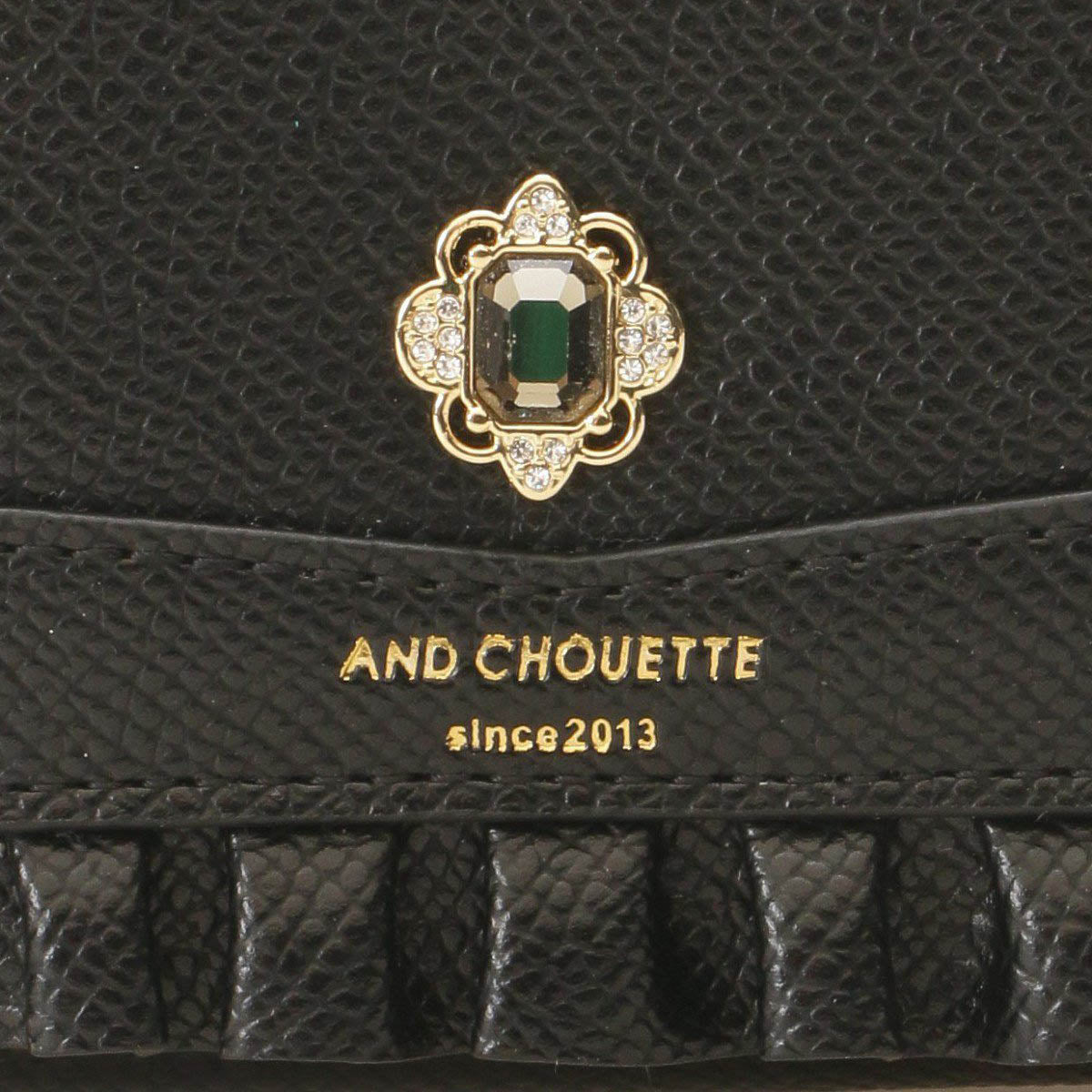 [Pre-order Item] &amp; Chouette Special Offer! Ruffled Jewelry Trifold Wallet (6 Colors Available) SNC0006