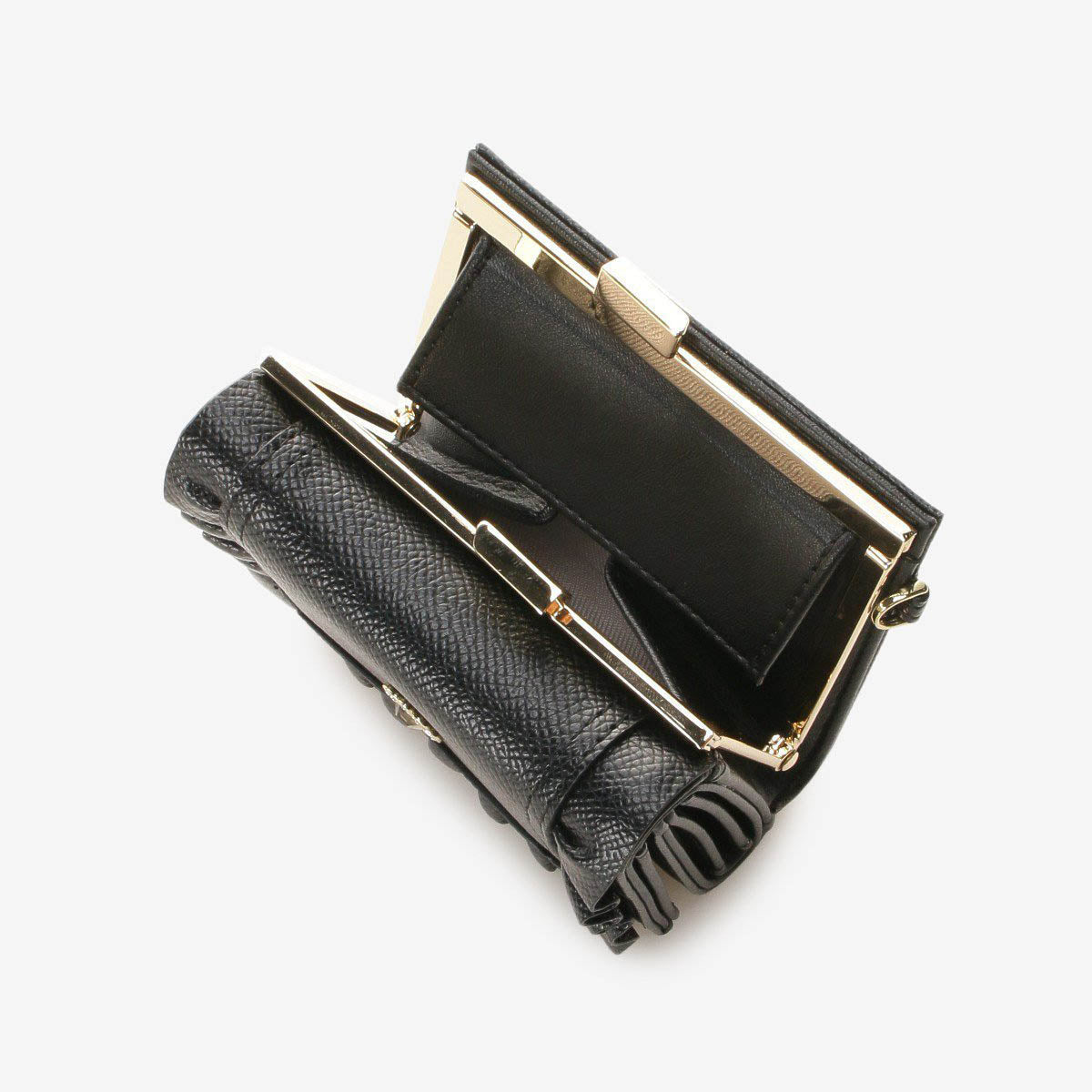 [Pre-order Item] &amp; Chouette Special Offer! Ruffled Jewelry Trifold Wallet (6 Colors Available) SNC0006