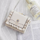 [預訂款] & chouette 推活！褶邊珠寶三折錢包（全6色）SNC0006