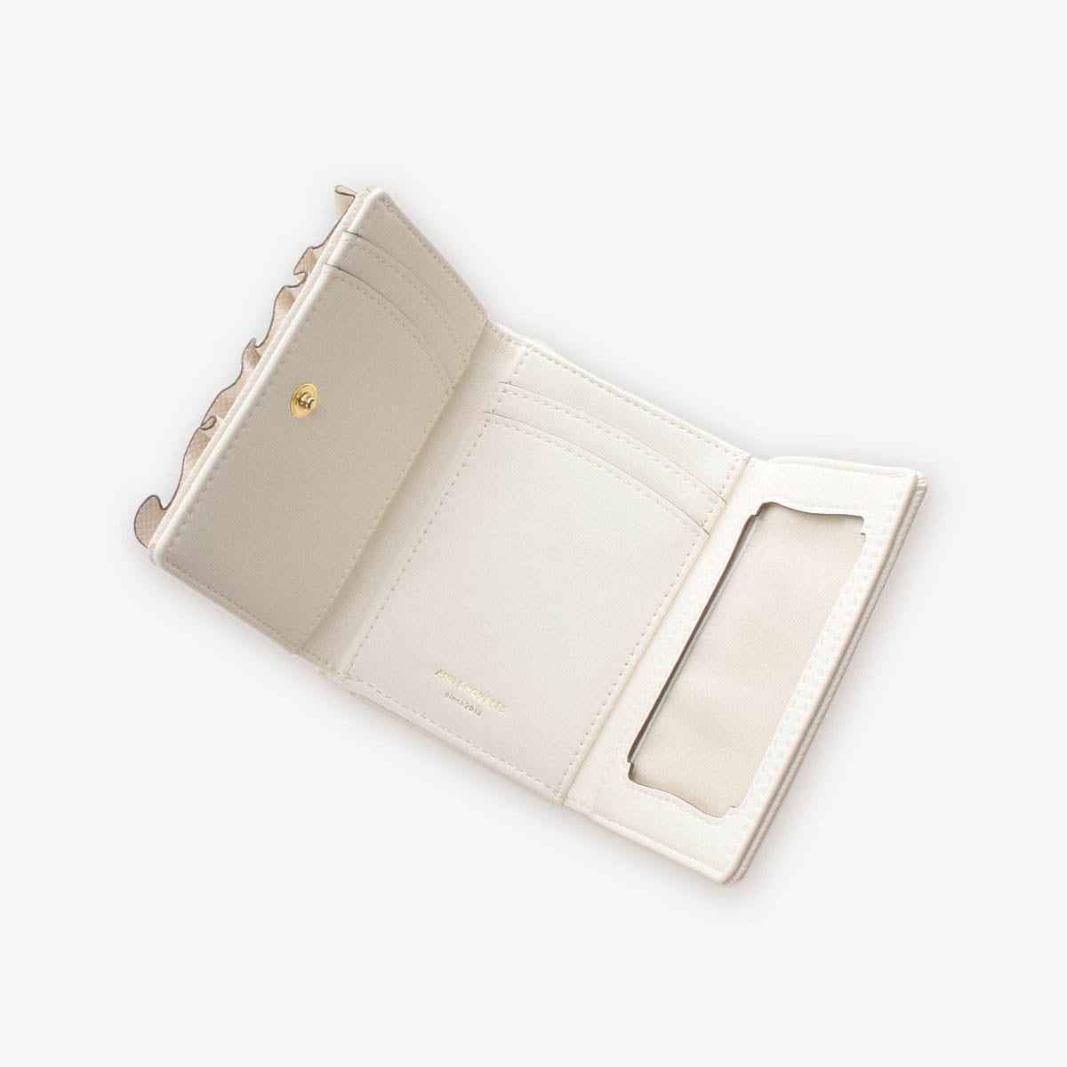 [Pre-order Item] &amp; Chouette Special Offer! Ruffled Jewelry Trifold Wallet (6 Colors Available) SNC0006