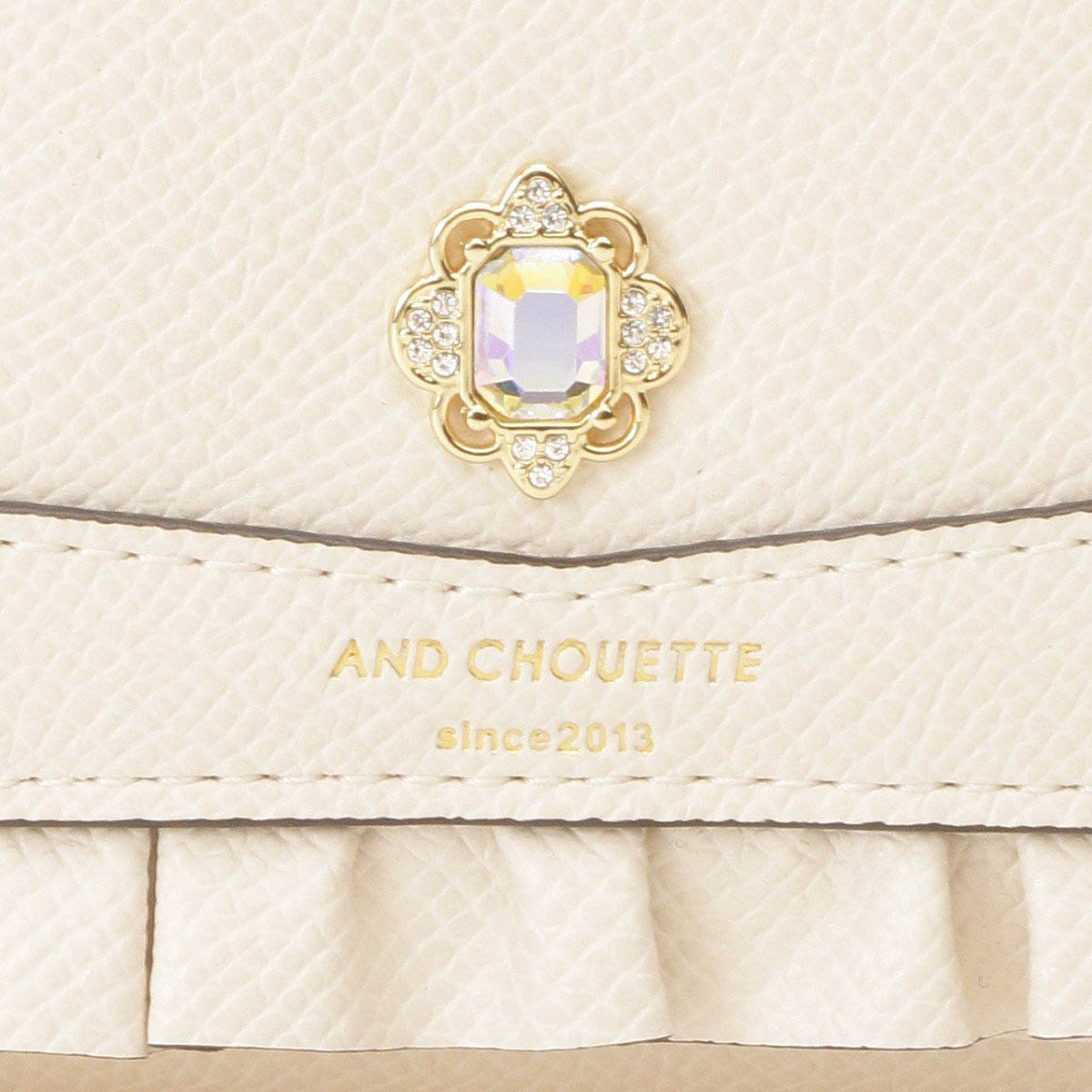 [Pre-order Item] &amp; Chouette Special Offer! Ruffled Jewelry Trifold Wallet (6 Colors Available) SNC0006