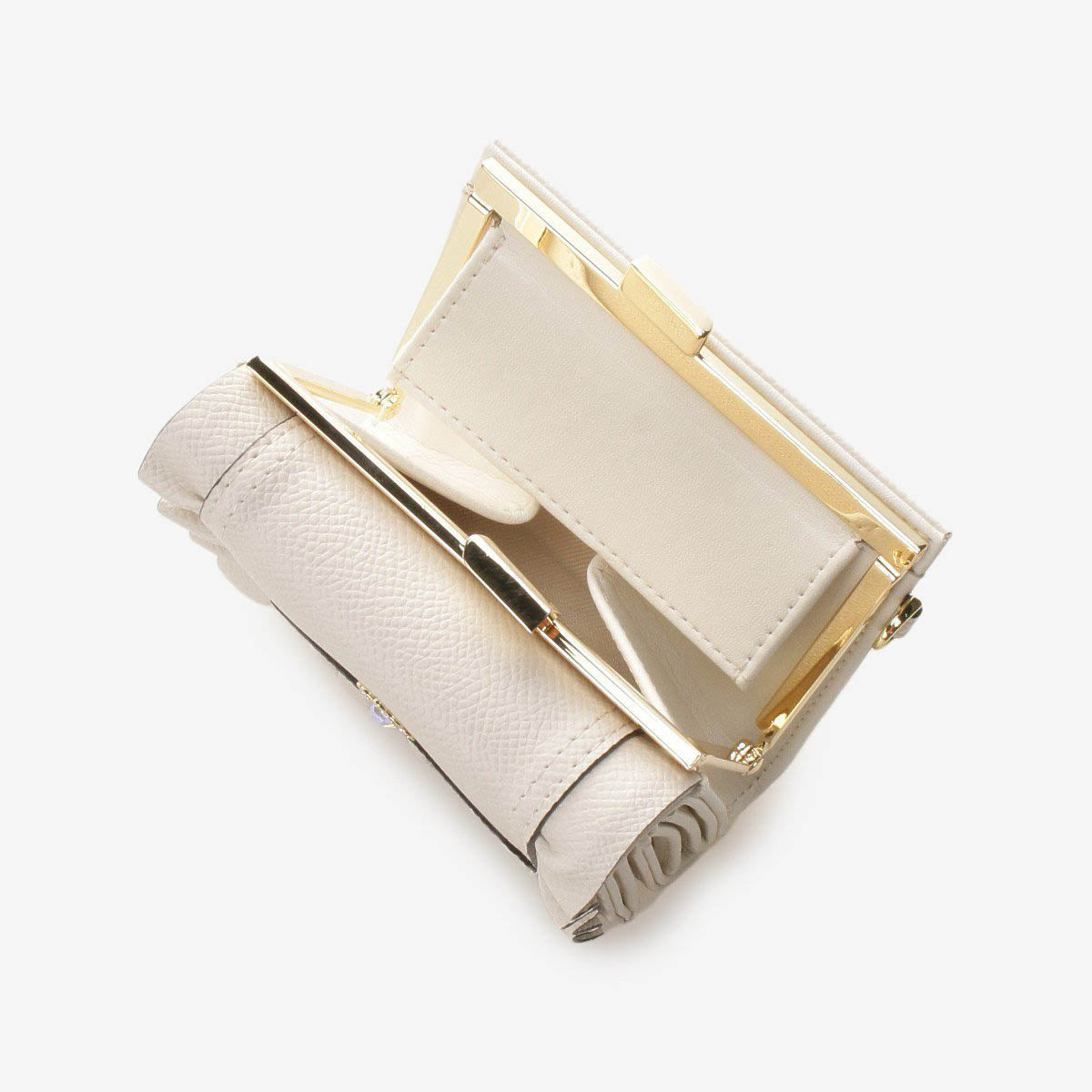 [Pre-order Item] &amp; Chouette Special Offer! Ruffled Jewelry Trifold Wallet (6 Colors Available) SNC0006