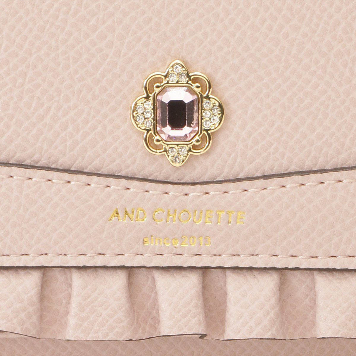 [Pre-order Item] &amp; Chouette Special Offer! Ruffled Jewelry Trifold Wallet (6 Colors Available) SNC0006