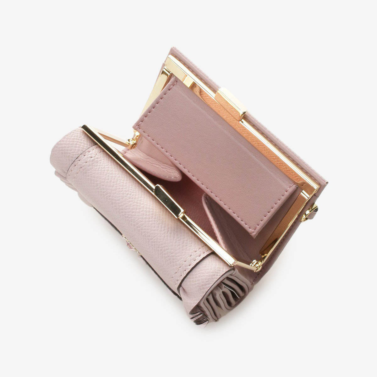 [Pre-order Item] &amp; Chouette Special Offer! Ruffled Jewelry Trifold Wallet (6 Colors Available) SNC0006