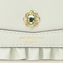 [預訂款] & chouette 推活！褶邊珠寶三折錢包（全6色）SNC0006