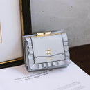 [預訂款] & chouette 推活！褶邊珠寶三折錢包（全6色）SNC0006