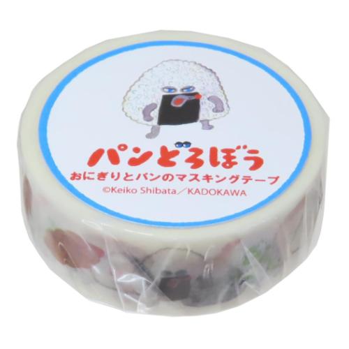 [現貨] パンどろぼう麵包小偷 15mm和紙膠帶 (好多麵包款) SBB0245