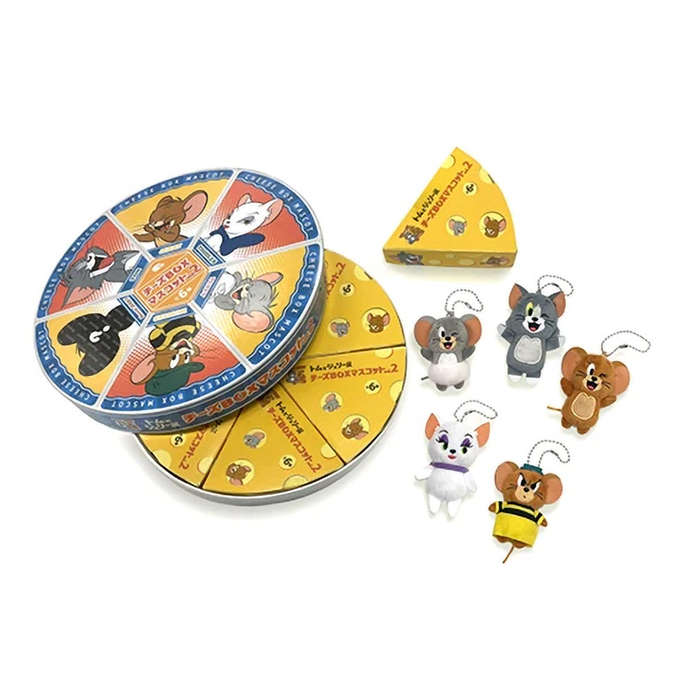 [現貨] Tom and Jerry - 85週年紀念Tom and Jerry日本展限定！芝士盲盒公仔掛件 第2彈！（全6款，盲抽隨機發貨/原箱）  STJ0259 / STJ0260
