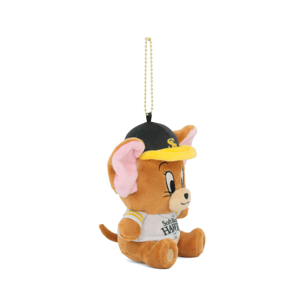 [準現貨][預9月頭到貨] Tom and Jerry x Softbank Hawks聯乘限定- 吊飾公仔Jerry STJ0287
